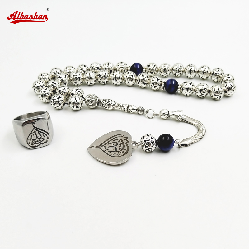 Men Accessories Hk - Metal Beads Tasbih Set para Adulto,