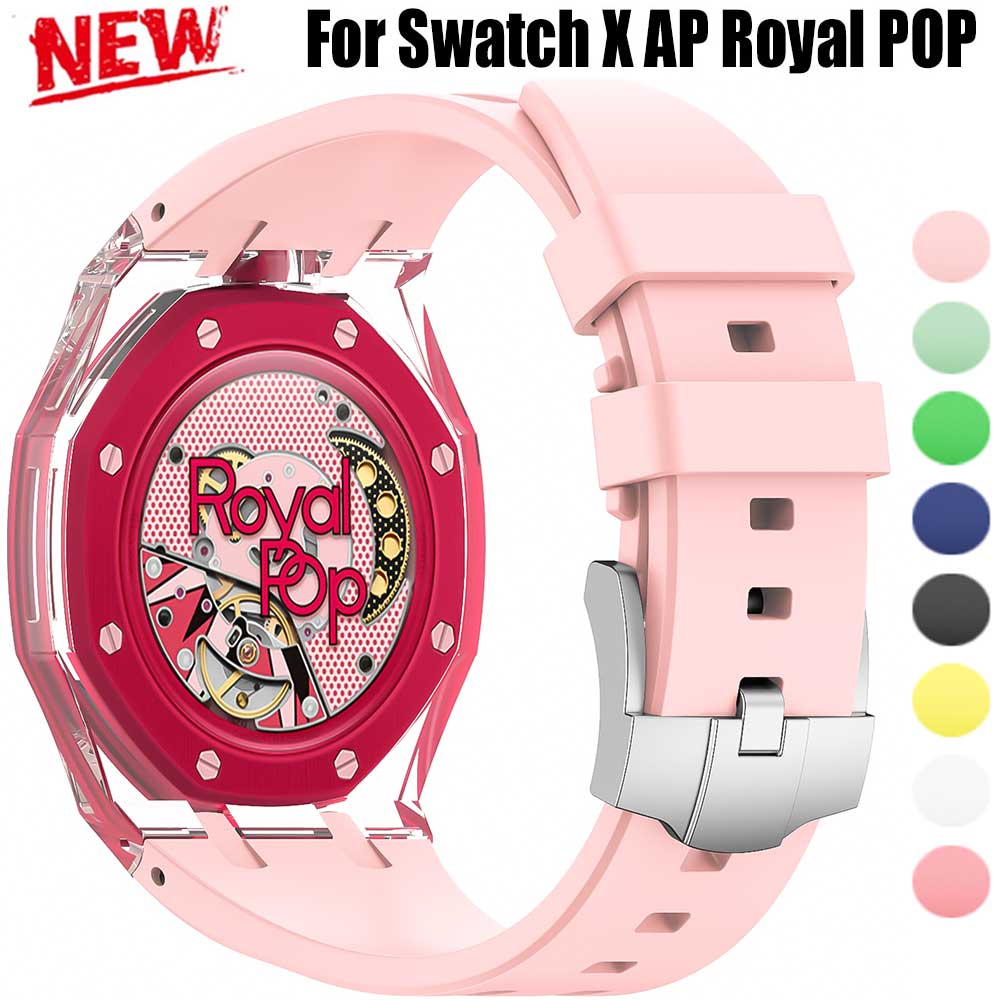 X Men Accessories - Pulseira de silicone colorida para swatch