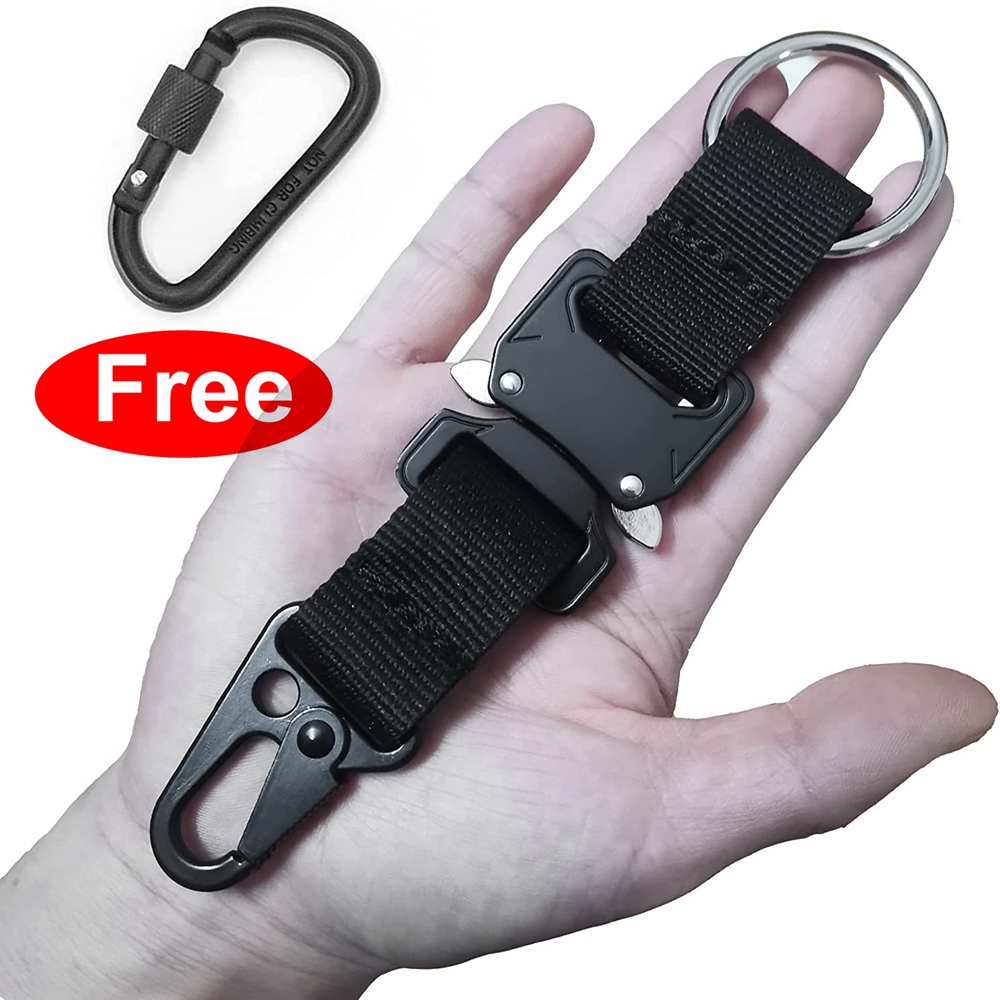 Men Accessories Hk - Chaveiros táticos para homens, clipes de