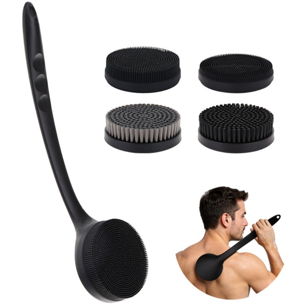 Men'S Accessories Types - Escova de banho de silicone com