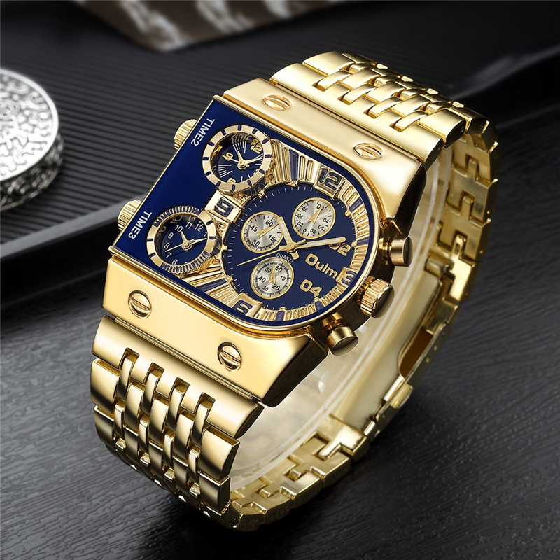 Men'S Accessories Luxury Brands - 2024 novo oulm relógios de quartzo