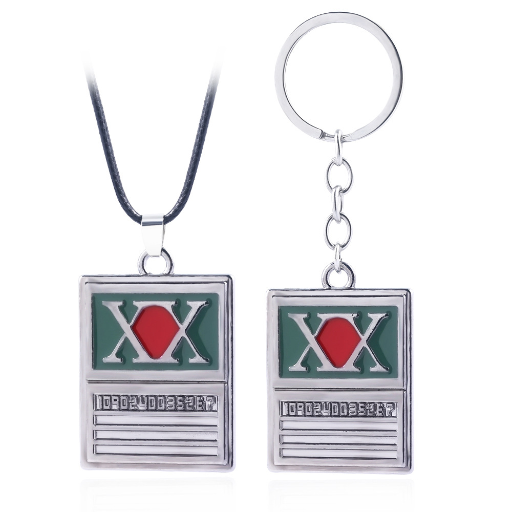 X Men Accessories - Anime HxH Chaveiro para Homens e