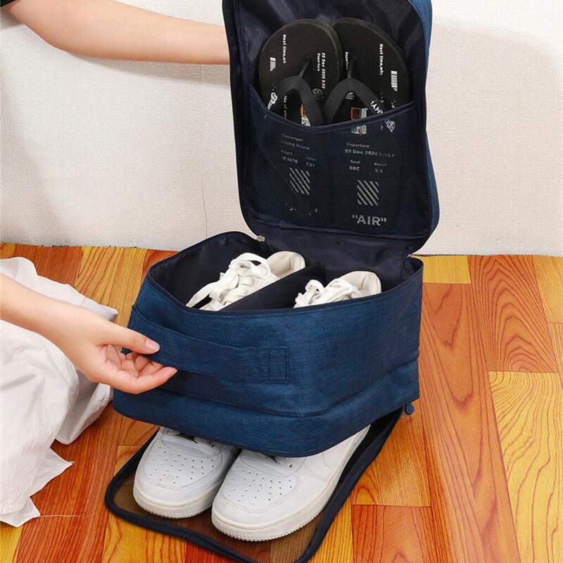 Men'S Accessories Types - Bolsa de sapatos com 3 camadas,