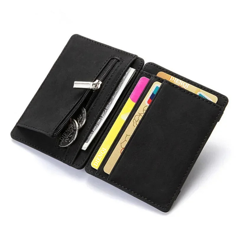 Carteira Mágica de Couro PU pa - Bifold Leather Wallet avaliação e preço