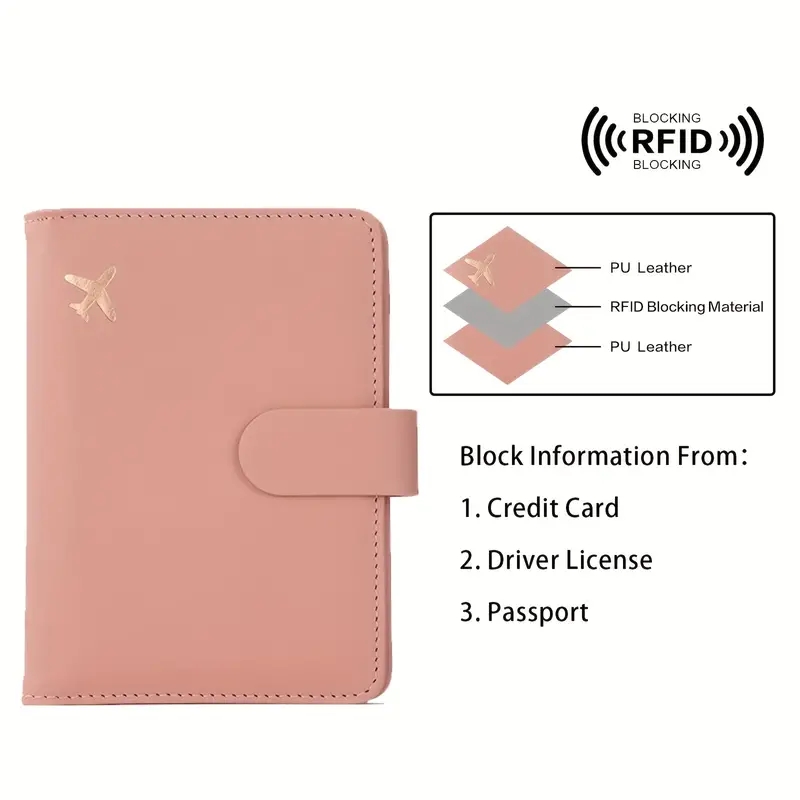 Porta-passaporte de couro à pr - Men'S Accessories Types avaliação e preço
