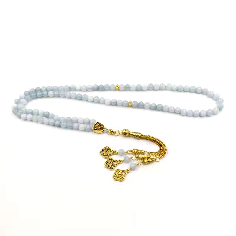 Tasbih Aquamarines Natural Ped - Men Accessories Hk avaliação e preço