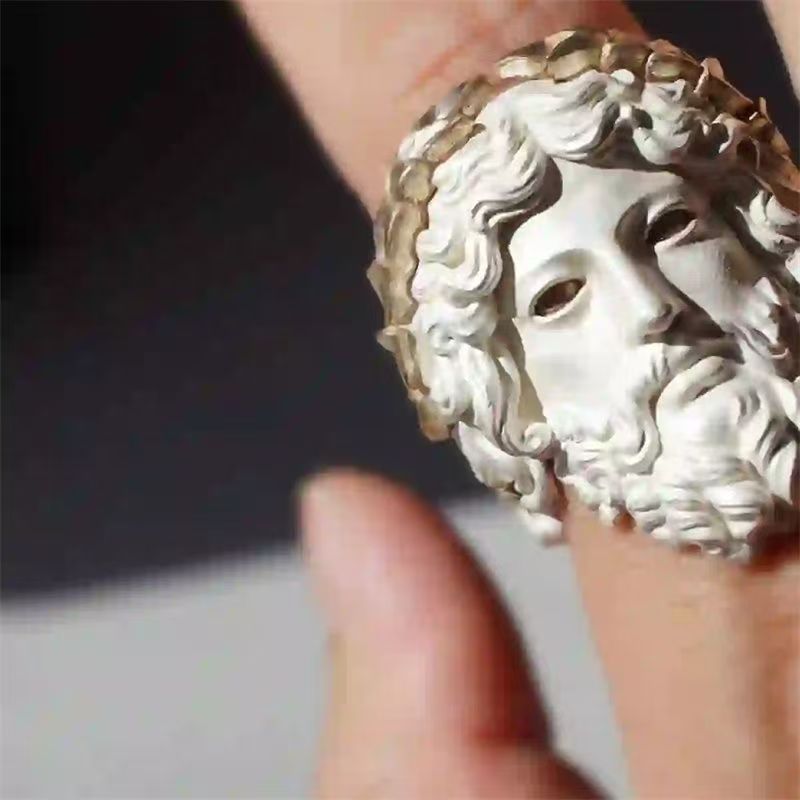 Mitologia grega zeus anel quei - Zeus Men Accessories avaliação e preço