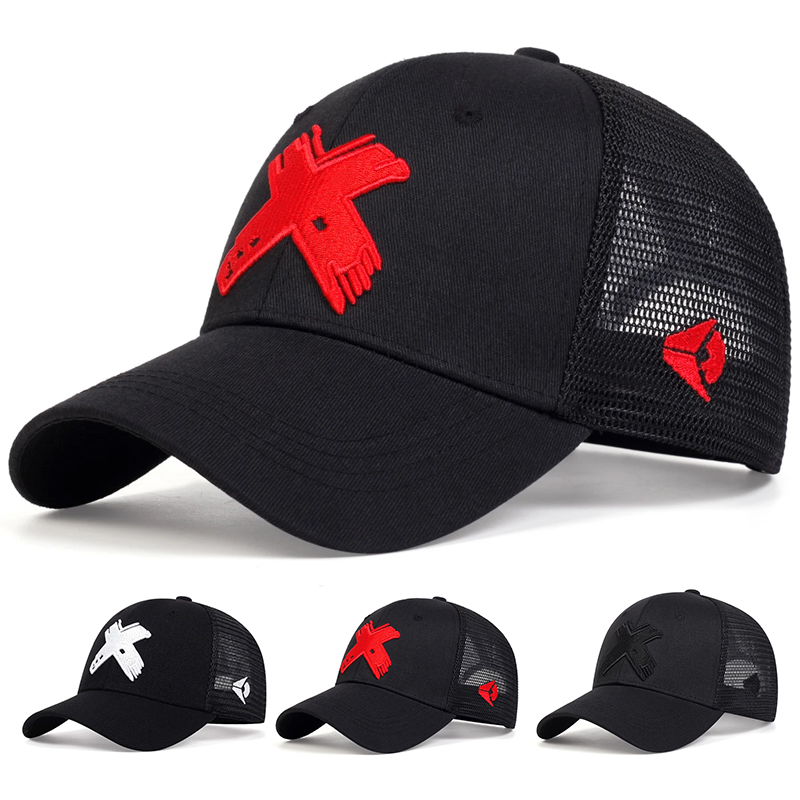 Verão masculino malha boné de  - X Men Accessories avaliação e preço