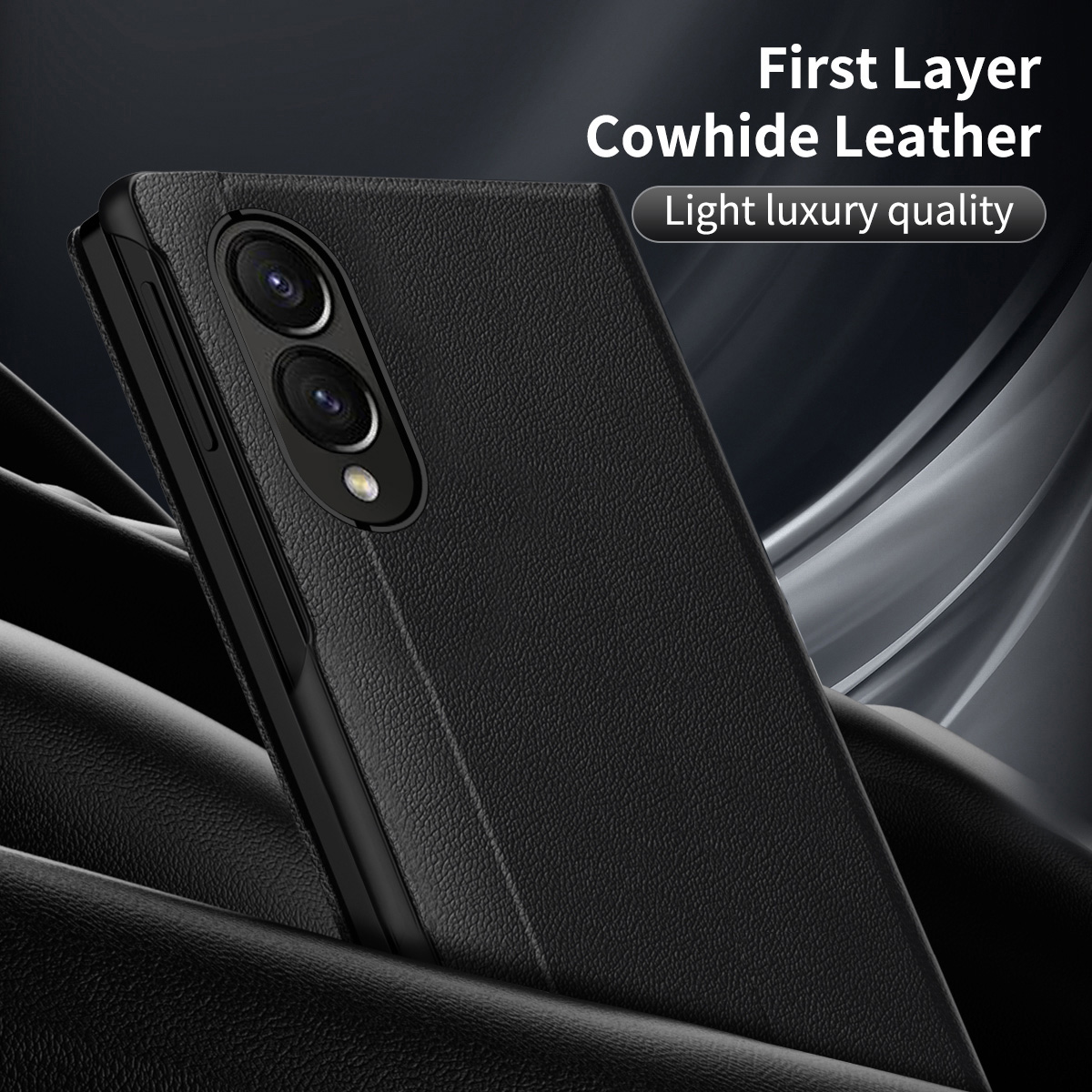 Capa de Couro para Celular com - Bifold Leather Wallet avaliação e preço
