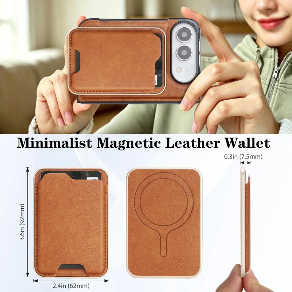 Capa de Telefone com Carteira  - Bifold Leather Wallet avaliação e preço