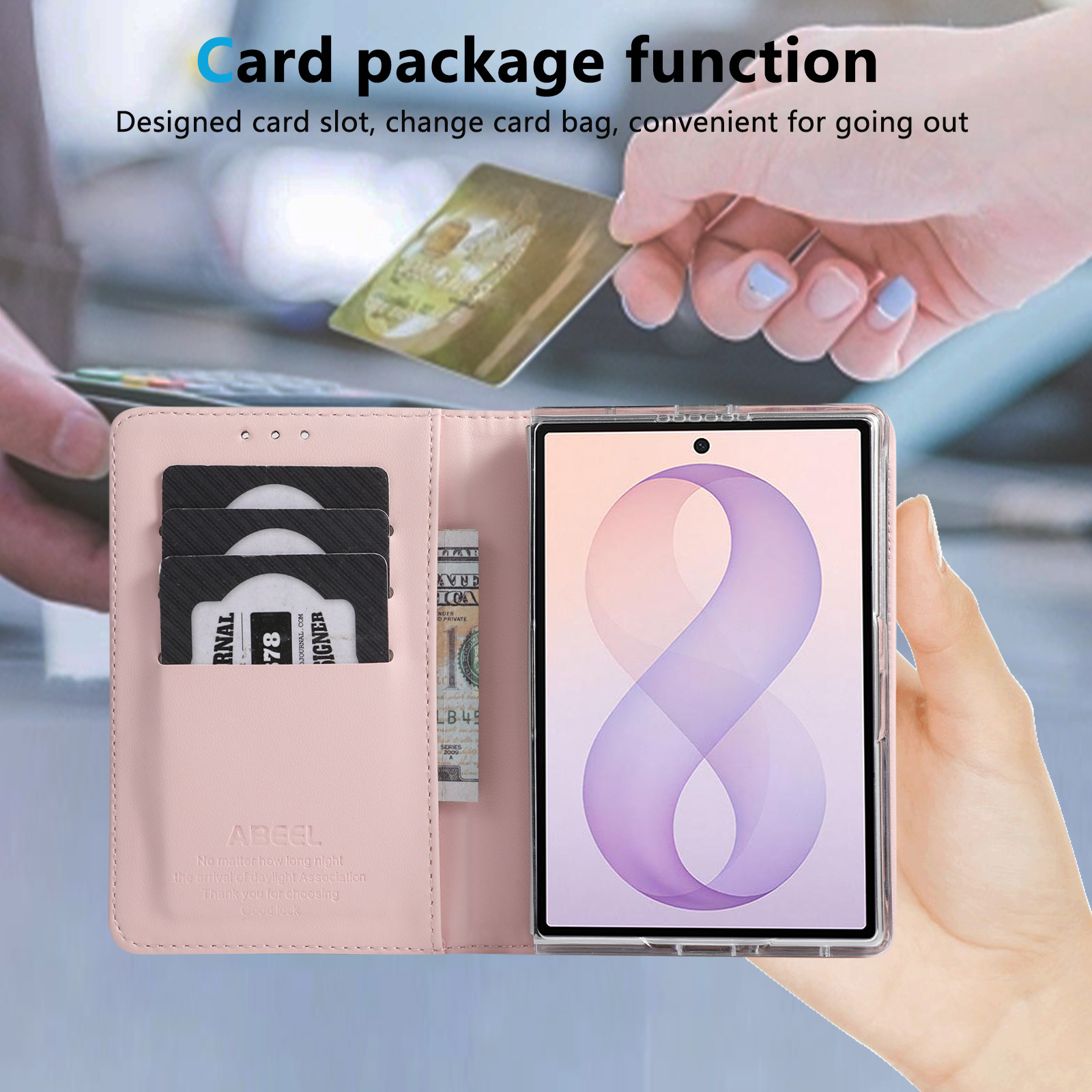Capa Carteira Flip Cards Solt  - Bifold Leather Wallet avaliação e preço