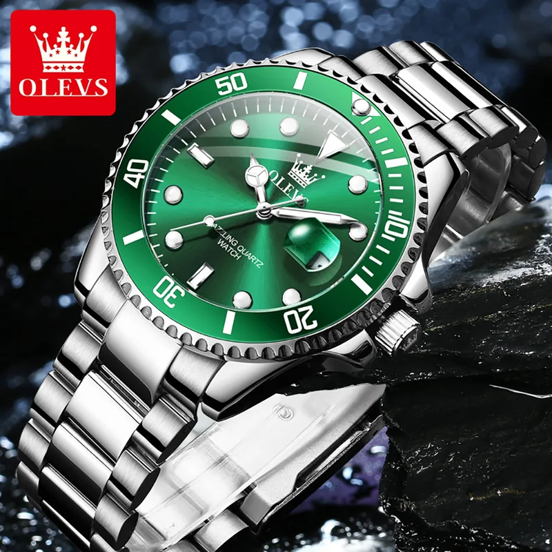 Olevs relógio de quartzo origi - Men'S Accessories Luxury Brands avaliação e preço