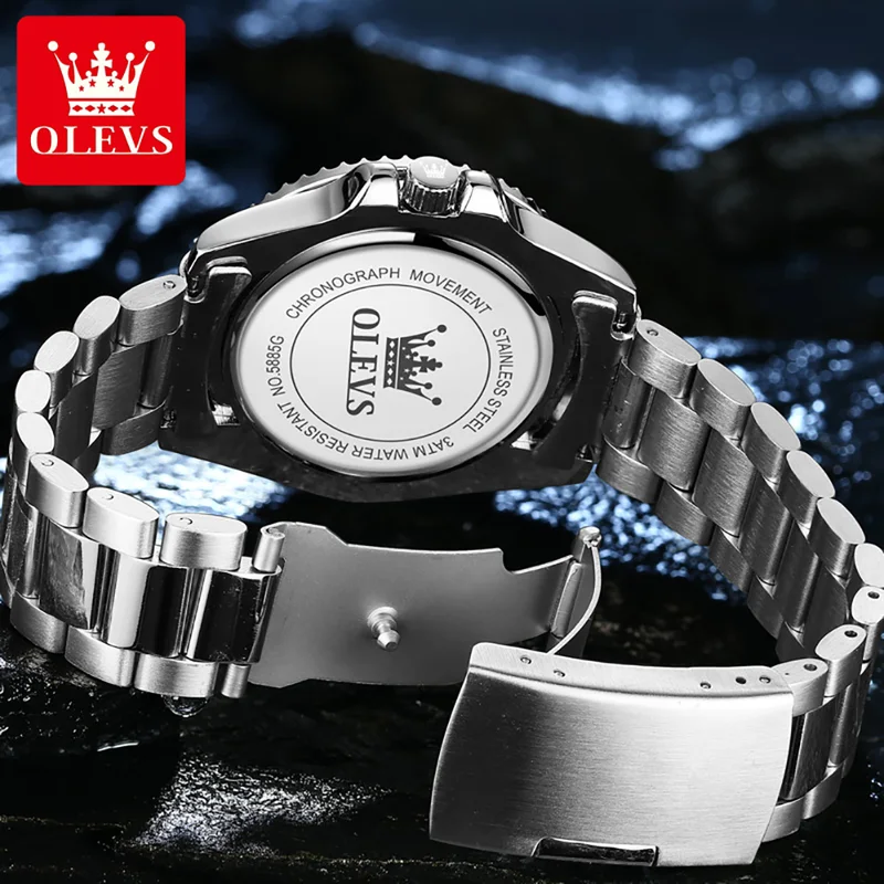 Olevs relógio de quartzo origi - Men'S Accessories Luxury Brands avaliação e preço