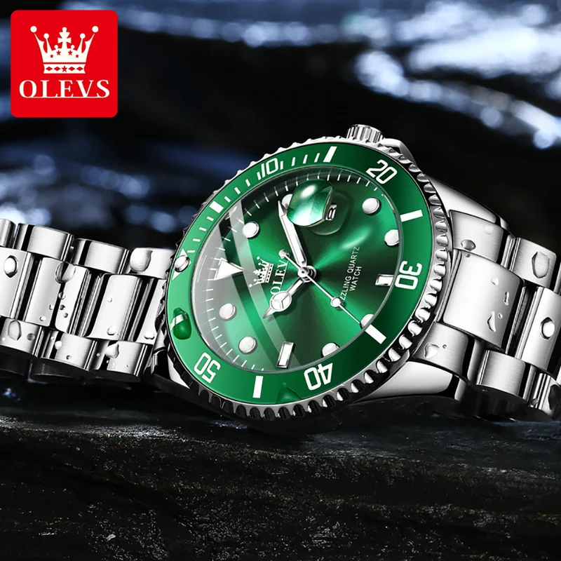 Olevs relógio de quartzo origi - Men'S Accessories Luxury Brands avaliação e preço