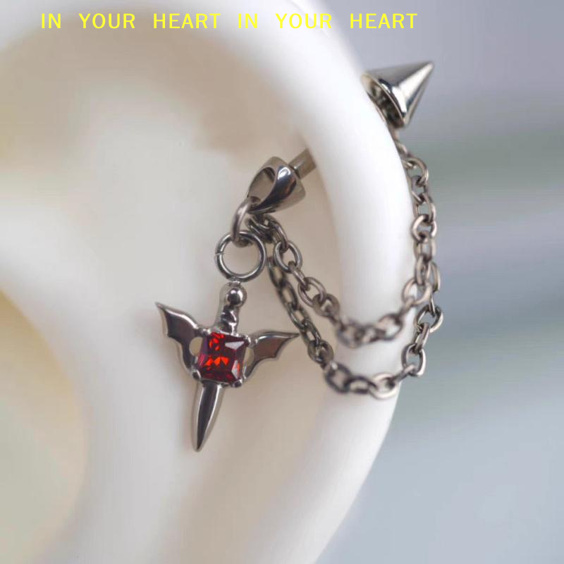【X】Brinco de Piercing com Corr - X Men Accessories avaliação e preço