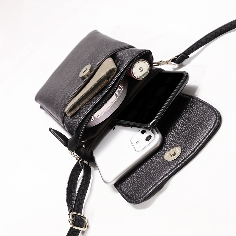 Bolsa de Couro Feminina para T - Phone Wallet Combo avaliação e preço