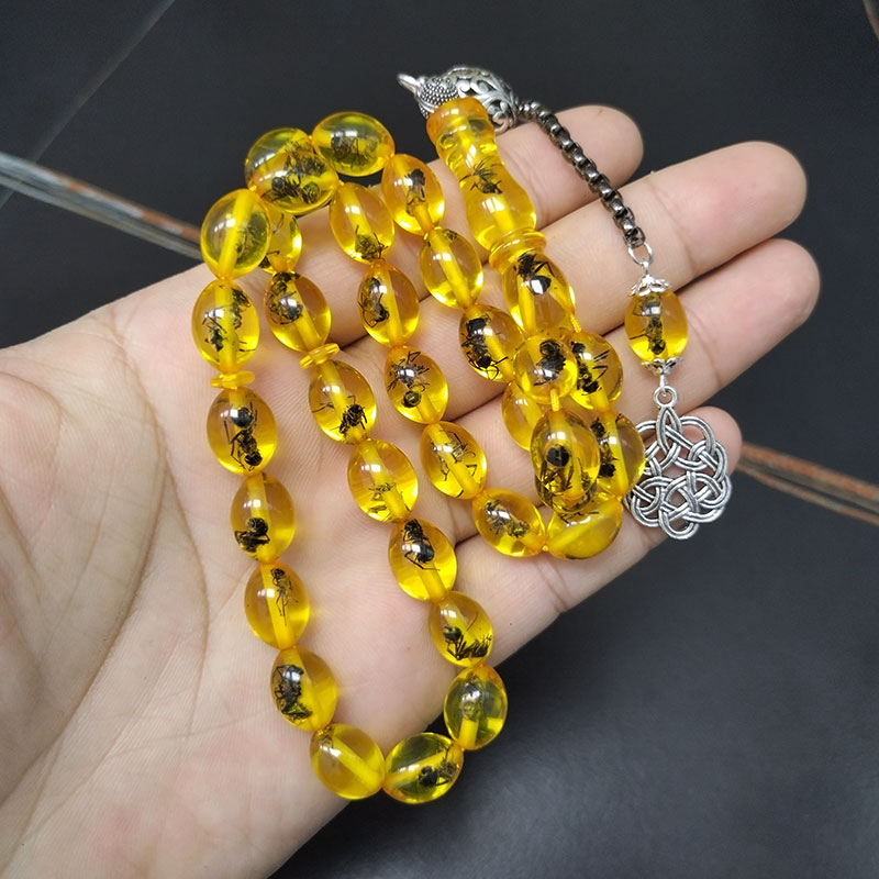 Pulseira Tasbih de resina masc - Men Accessories Hk avaliação e preço