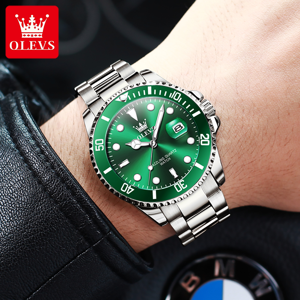 Olevs relógios masculinos 5885 - Men'S Accessories Luxury Brands avaliação e preço