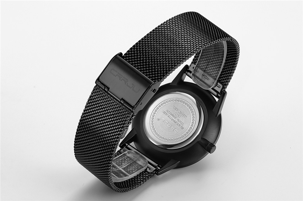 Crrju relógio de pulso de aço  - Men'S Accessories Luxury Brands avaliação e preço