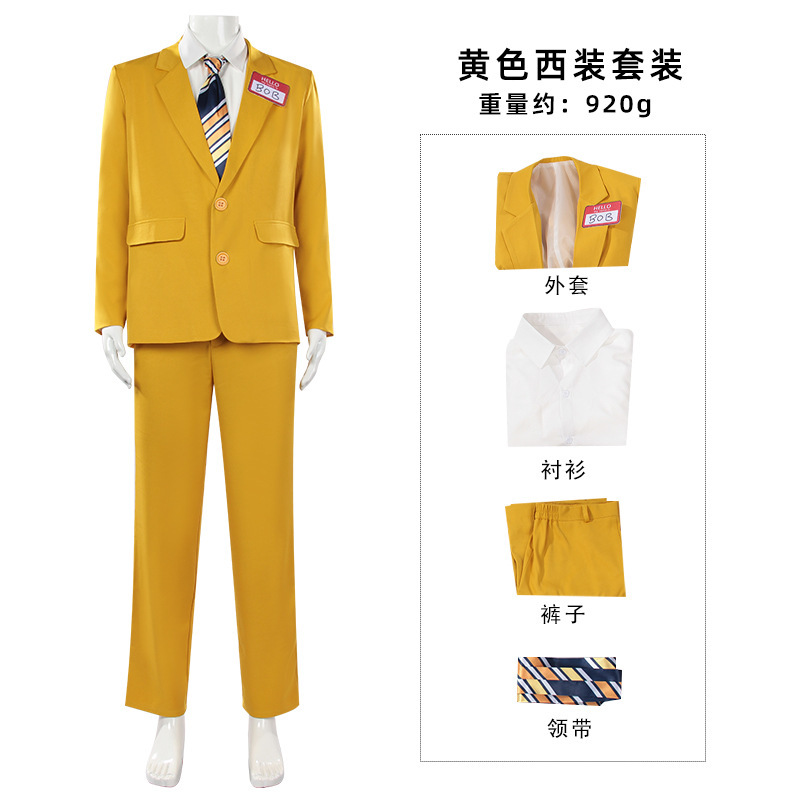 Conjunto de Terno Amarelo com  - Men'S Yellow Accessories avaliação e preço